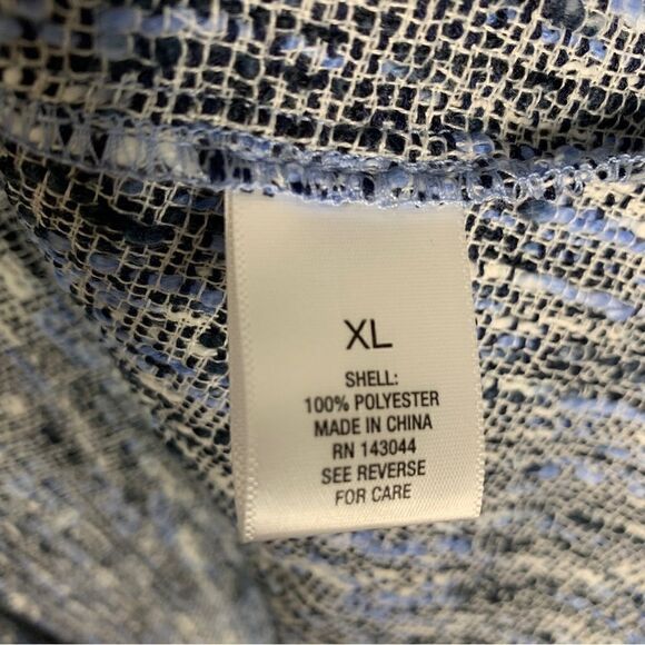 Roz & Ali blue XL sweater - Picture 2 of 5